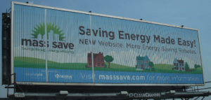 Mass Save billboard